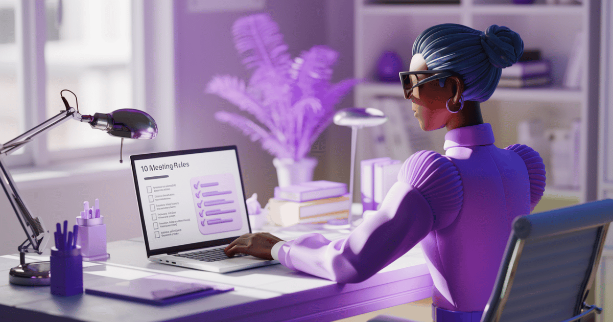 10 Meeting Rules to Boost Productivity in Online Meetings