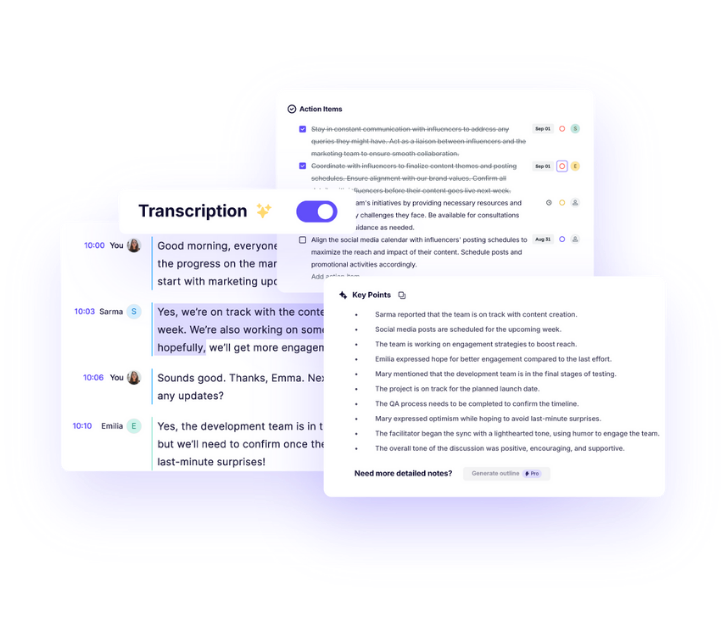 Krisp ai a bot free notetaker for google meet