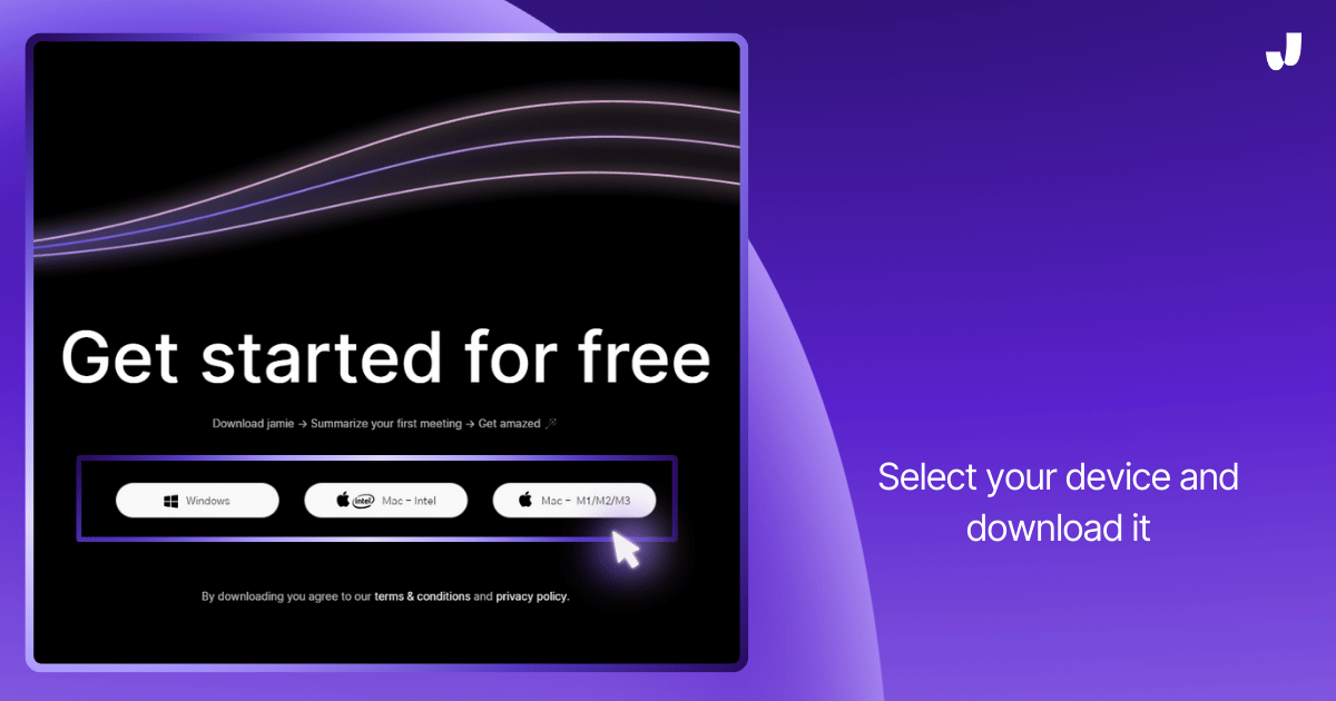 download jamie in windows or mac