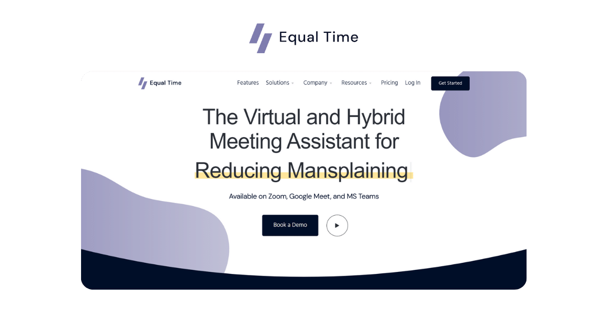 equal time ia para transcribir pagina de inicio