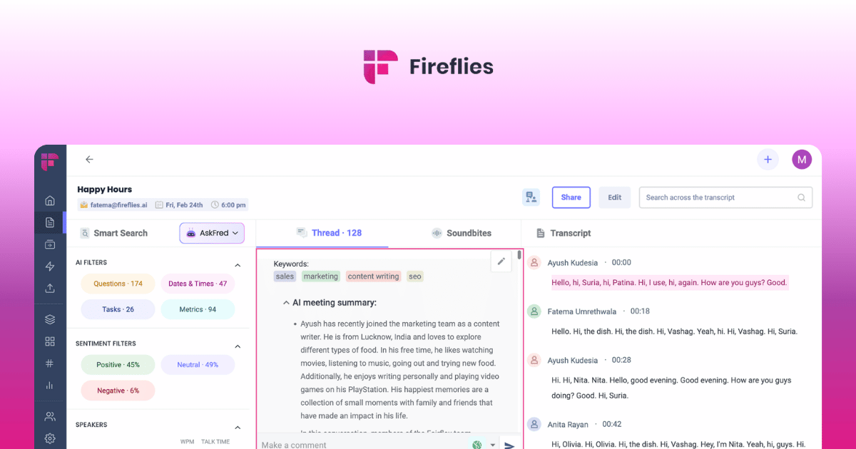 fireflies