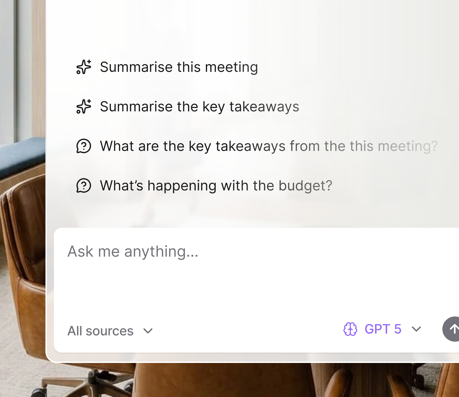 Pull up any deal context in seconds