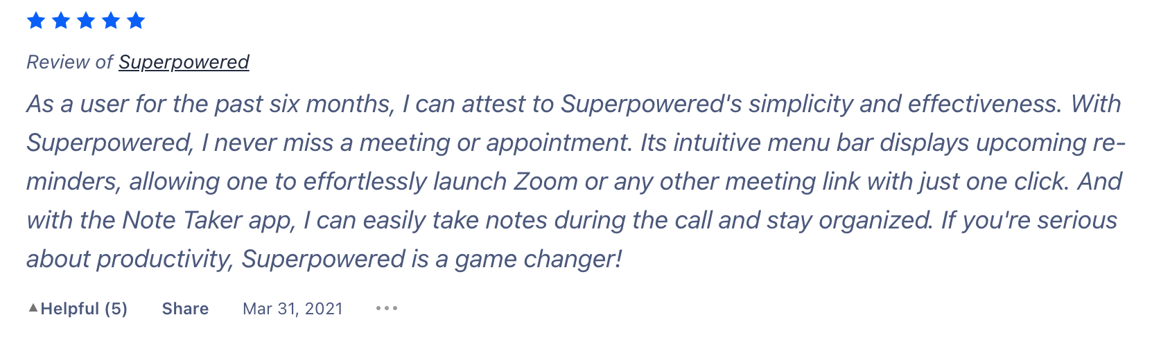 superpowered ai note taker review